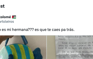 Este regalo se ha vuelto viral por su emotivo mensaje