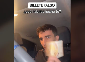 Tratan de pagar con un billete de 50 euros falso a un taxista y ocurre esto
