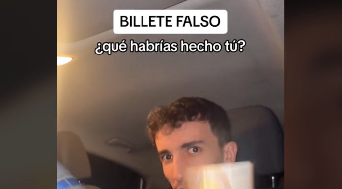 Tratan de pagar con un billete de 50 euros falso a un taxista y ocurre esto