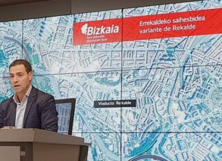 La Diputación de Bizkaia adjudica la redacción del proyecto de la variante de Rekalde por 5,8 millones de euros