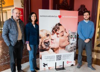 El Ayuntamiento de Bilbao pone en marcha una nueva campaña para fomentar la adopción y la tenencia responsable de animales