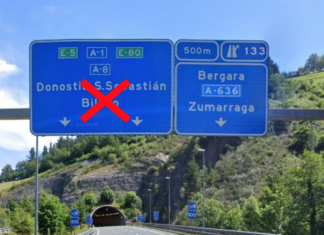 Cierre de la AP-1 entre Bergara y Maltzaga la noche del miércoles