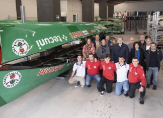El Alcalde de Bilbao visita la ampliación del Pabellón de Remo de San Inazio