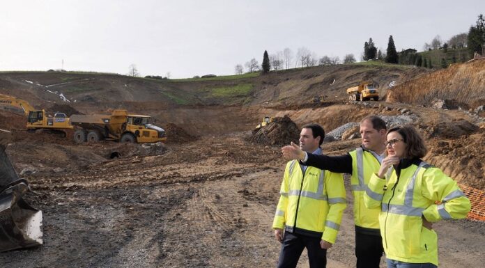 Las obras de la nueva variante que conectará Markina y Etxebarria en 2026 avanzan a buen ritmo