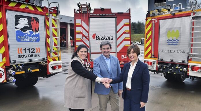 Bizkaia, Araba y Gipuzkoa fortalecen la coordinación de sus servicios de emergencia para responder eficazmente en zonas limítrofes
