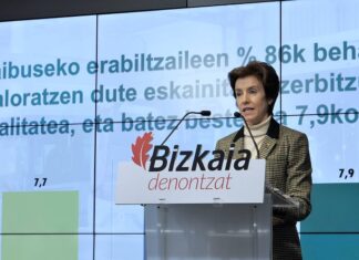 El Estudio de Percepción de Bizkaibus destaca que cumple las expectativas de la ciudadanía con una nota media de 7,9