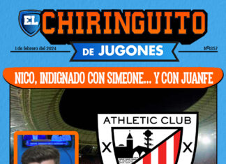 Simeone se refiere al Athletic Club como «el Bilbao» y se lía
