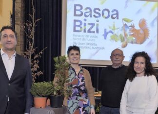 Basoa Bizi, una iniciativa para la restauración del bosque de Balmaseda