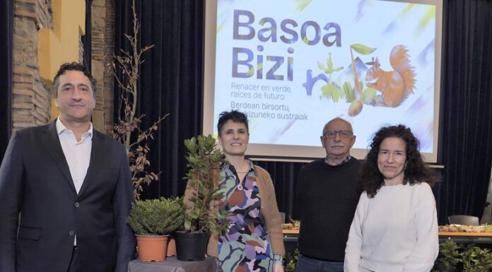 Basoa Bizi, una iniciativa para la restauración del bosque de Balmaseda