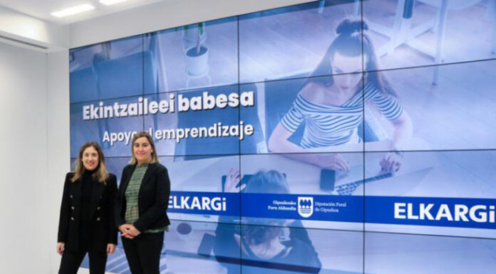 Elkargik eta Gipuzkoako Foru Aldundiak ekintzailetzarako finantzazio berri bat aktibatu dute