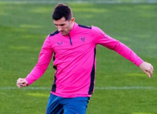 Dani Vivian causa baja para el partido frente a la UD Almería