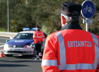 Detenido por tráfico de drogas durante un control preventivo en Azkoitia