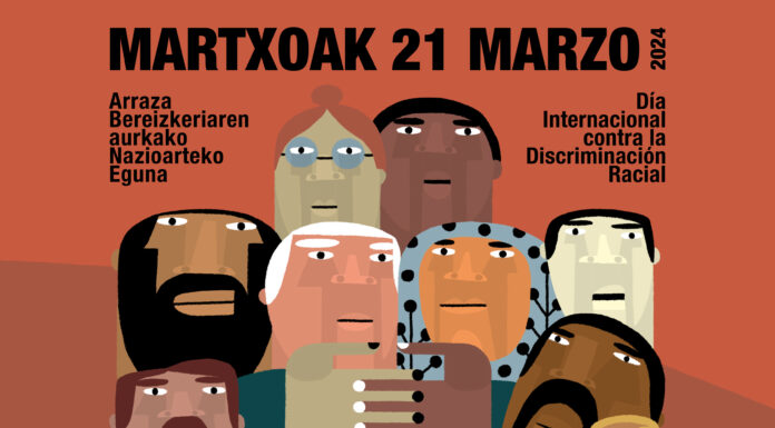 Bilbao se suma al Día Internacional contra la Discriminación Racial, el 21 de marzo