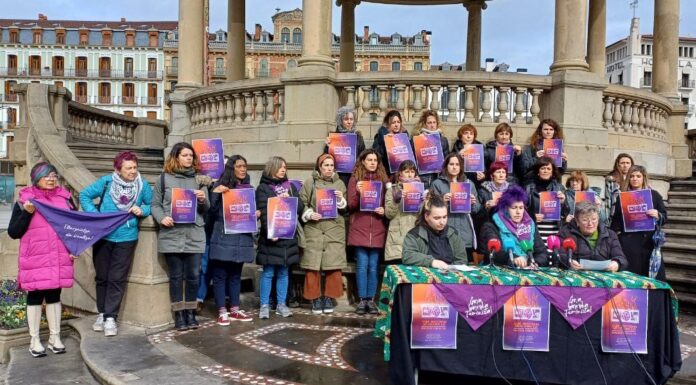 Los horarios y recorridos de las manifestaciones por el 8M en Euskadi Euskal Herriko Mugimendu Feminista
