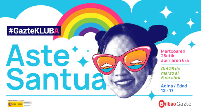 Abierto el plazo de inscripción para #GazteKLUBA Aste Santua para jóvenes de 12 a 17 años