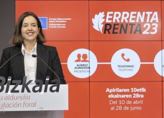 Bizkaia: el 10 de abril comienza el plazo para presentar la declaración de la renta de manera presencial, telefónica o digital