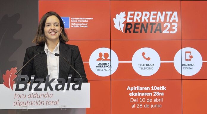 Bizkaia: el 10 de abril comienza el plazo para presentar la declaración de la renta de manera presencial, telefónica o digital