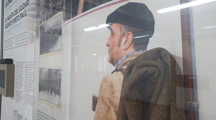 La Encartada Fabrika-Museoa exhibe ‘La manta del gudari Vicente Porto Paúl. De manta de pastor a manta militar’