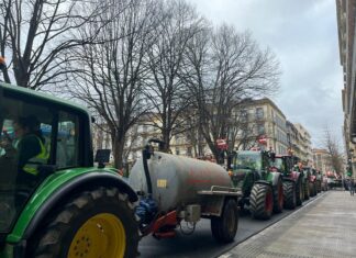 EHNE organiza una protesta unitaria de agricultores para el día 19 en Vitoria-Gasteiz