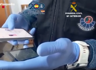 La Ertzaintza participa en un dispositivo policial contra un grupo criminal dedicado a las ciberestafas bancarias