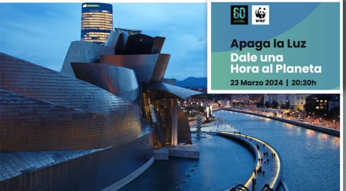 Bilbao se une mañana a la iniciativa “La Hora del Planeta” para concienciar sobre el cambio climático