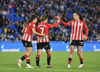 El Athletic se llevó el derbi en el Reale Arena gracias a un gol de Nahikari