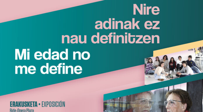 Bide Onera erakusketak ‘Nire adinak ez du definitzen’ erakusketa hartuko du gaurtik aurrera, adinari buruzko mitoak baztertzeko sortua