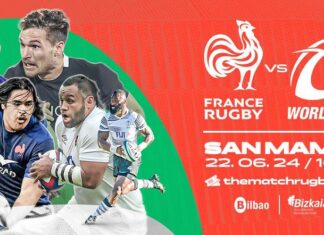 El rugby internacional vuelve a Bilbao-Bizkaia con un partido de excepción Francia vs. World XV