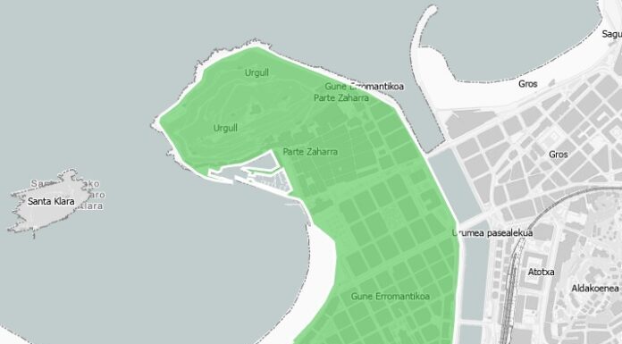 Isuri Gutxiko Eremua arautuko duen ordenantza aurkeztu du Donostiak