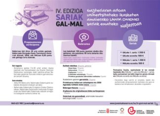 Gazteriari buruzko unibertsitate-ikasketen amaierako lan onenen sariak deitu dira