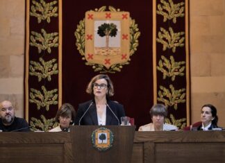Elixabete Etxanobe: “El 98% de las actuaciones establecidas en el Plan de legislatura Bizkaia Denontzat están ya en marcha”