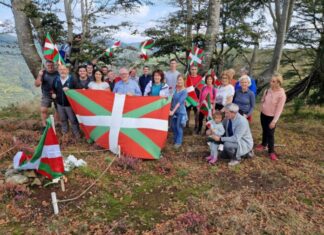 Homenaje a los 14 gudaris y milicianos fallecidos el 25 de septiembre de 1936 en Elgoibar