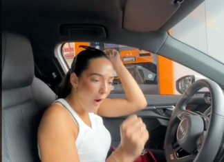 Así reacciona una influencer al pagar el peaje entre Zaragoza y Bilbao
