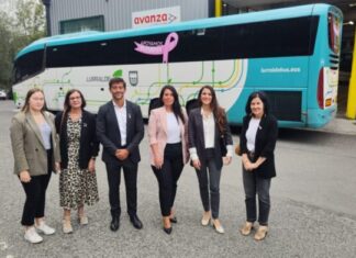 Lurraldebus se suma al Día Mundial Contra el Cáncer de Mama