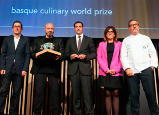 El chef Andrés Torres recibe el ‘Basque Culinary World Prize 2024’