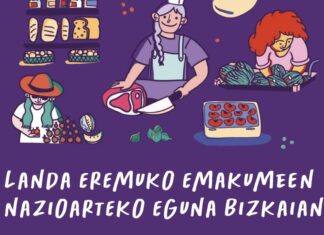 Bizkaia organiza un encuentro con mujeres baserritarras para celebrar el Día Internacional de las Mujeres Rurales