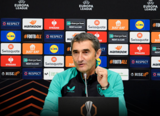 Valverde antes del primer partido como local en la Europa League: «La gente va a estar volcada con nosotros»