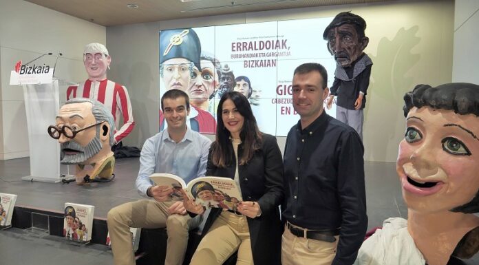 La Diputación Foral de Bizkaia publica el libro «Gigantes, cabezudos y Gargantúa en Bizkaia»