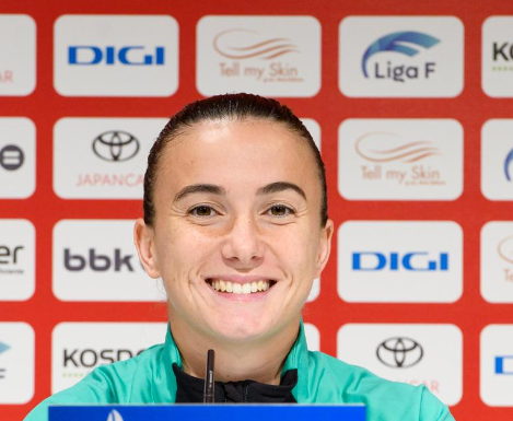 Ane Azkona: «Estamos trabajando bien y confiamos en lo que hacemos”