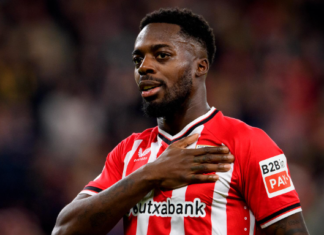 Iñaki Williams, convocado por Ghana para los amistosos frente a Austria y Alemania