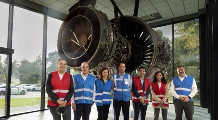 El consejero Mikel Jauregi visita ITP Aero, empresa vasca líder global en la fabricación de motores aeronáuticos más eficientes y sostenibles