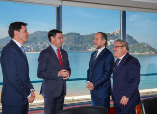 Lehendakaria Abanca banketxeko presidentearekin bildu da