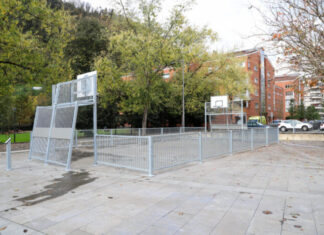 Tolosa cuenta con un nuevo espacio multideportivo infantil