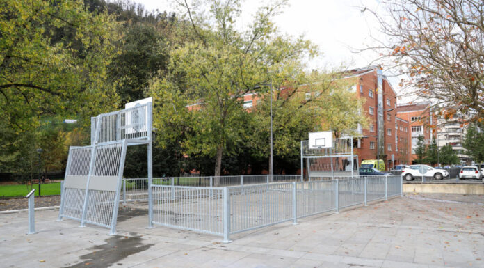 Tolosa cuenta con un nuevo espacio multideportivo infantil