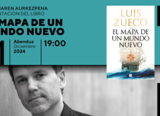 Luis Zuecoren «El mapa de un mundo nuevo» liburuaren aurkezpena