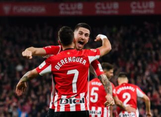 El Athletic vence al Real Madrid por 2-1
