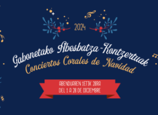 Los Conciertos Corales de Navidad volverán a llenar de música los barrios de Bilbao del 1 al 28 de diciembre