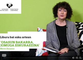 Miren Basaras: «Dudarik gabe, pandemiak egongo dira etorkizunean ere. Ez dakiguna da noiz ailegatuko diren»