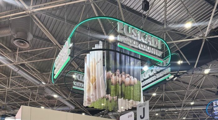 Eusko Jaurlaritzak Lyon´go SIRHA ‘2025 Azokan duen standaren eskaintzak jende ugari erakartzen du