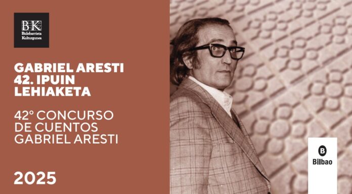 El Ayuntamiento de Bilbao abre el plazo para participar en la 42 edición del Concurso de Cuentos Gabriel Aresti